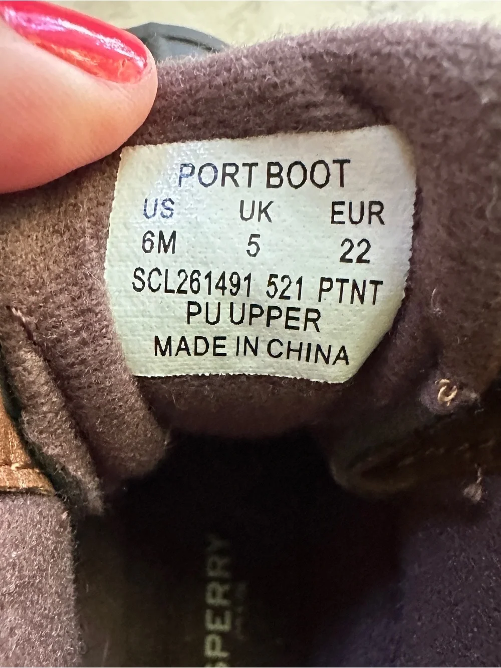 Sperry Port Rain Snow Boot Toddler